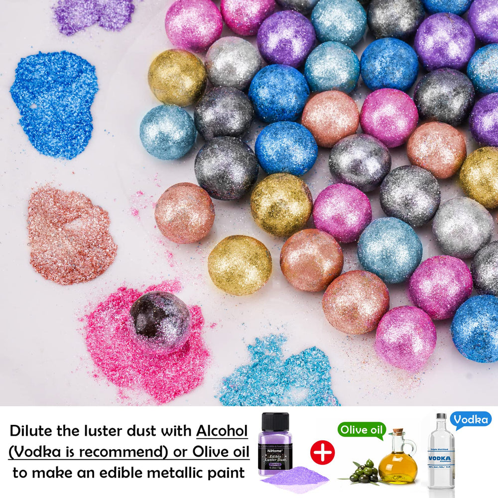 NiHome vegan, kosher and halal friendly glitter suits diverse kitchen needs.