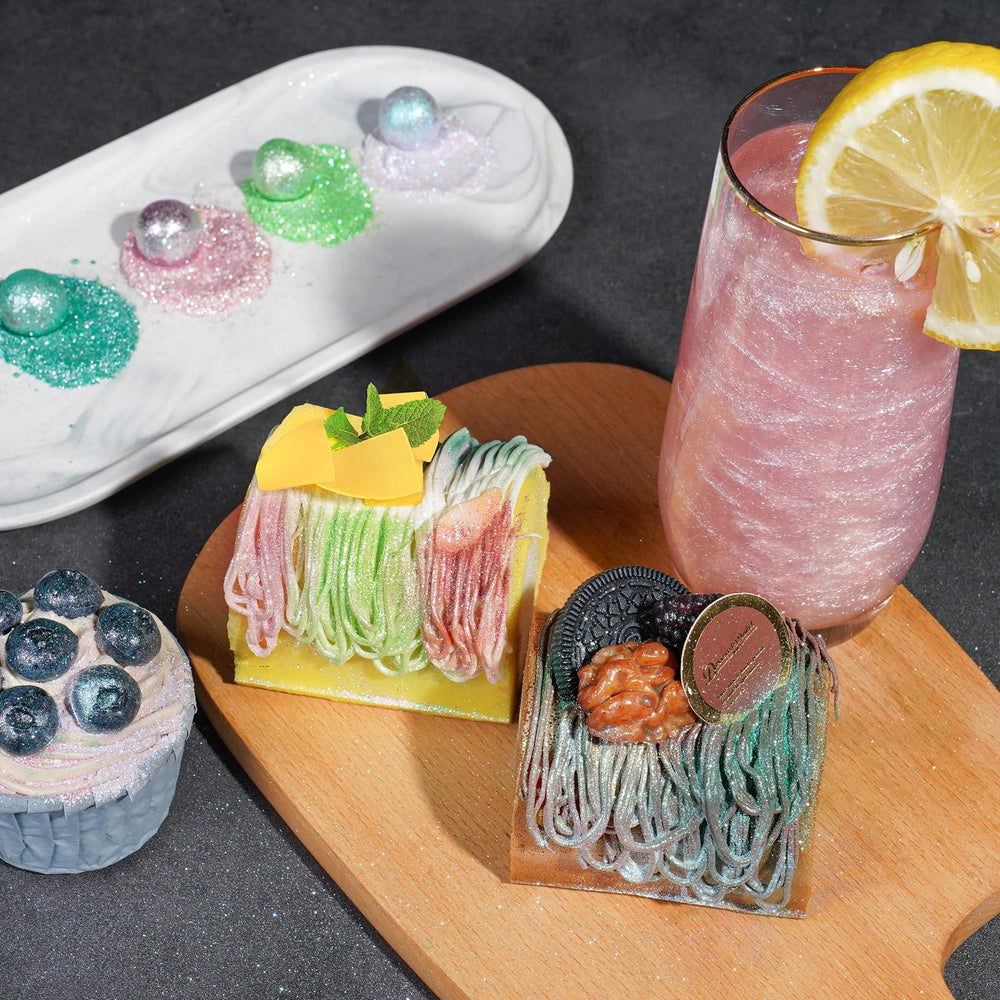 NiHome glitter powder cookies decor delivers festive edible sparkle.