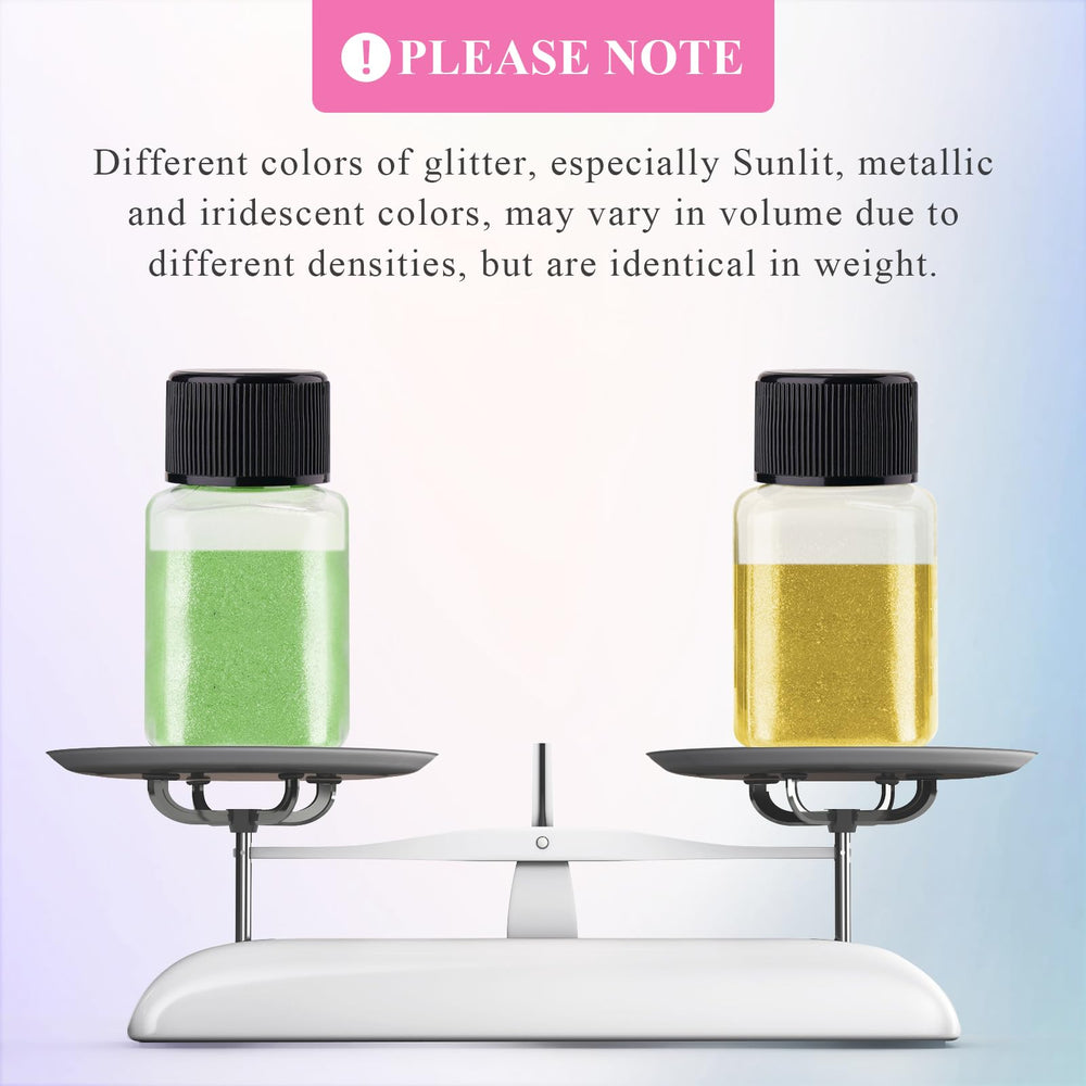 NiHome edible glimmer powder on sunlit dessert elevates plated sweets.