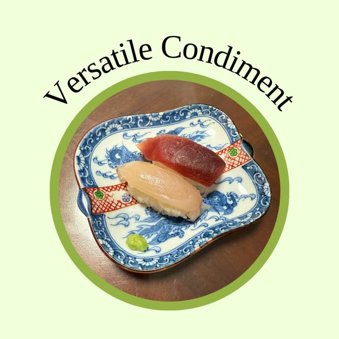 NIHON ICHIBAN Wasabi Paste vegan and allergen-free formula.
