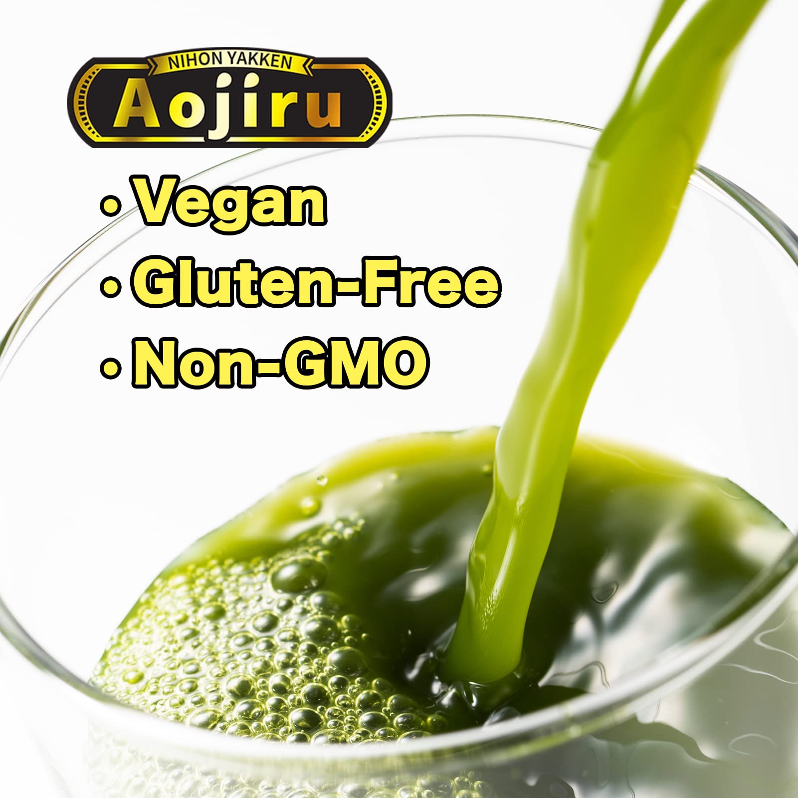 Kin no Aojiru matcha-like flavor ideal for smoothies