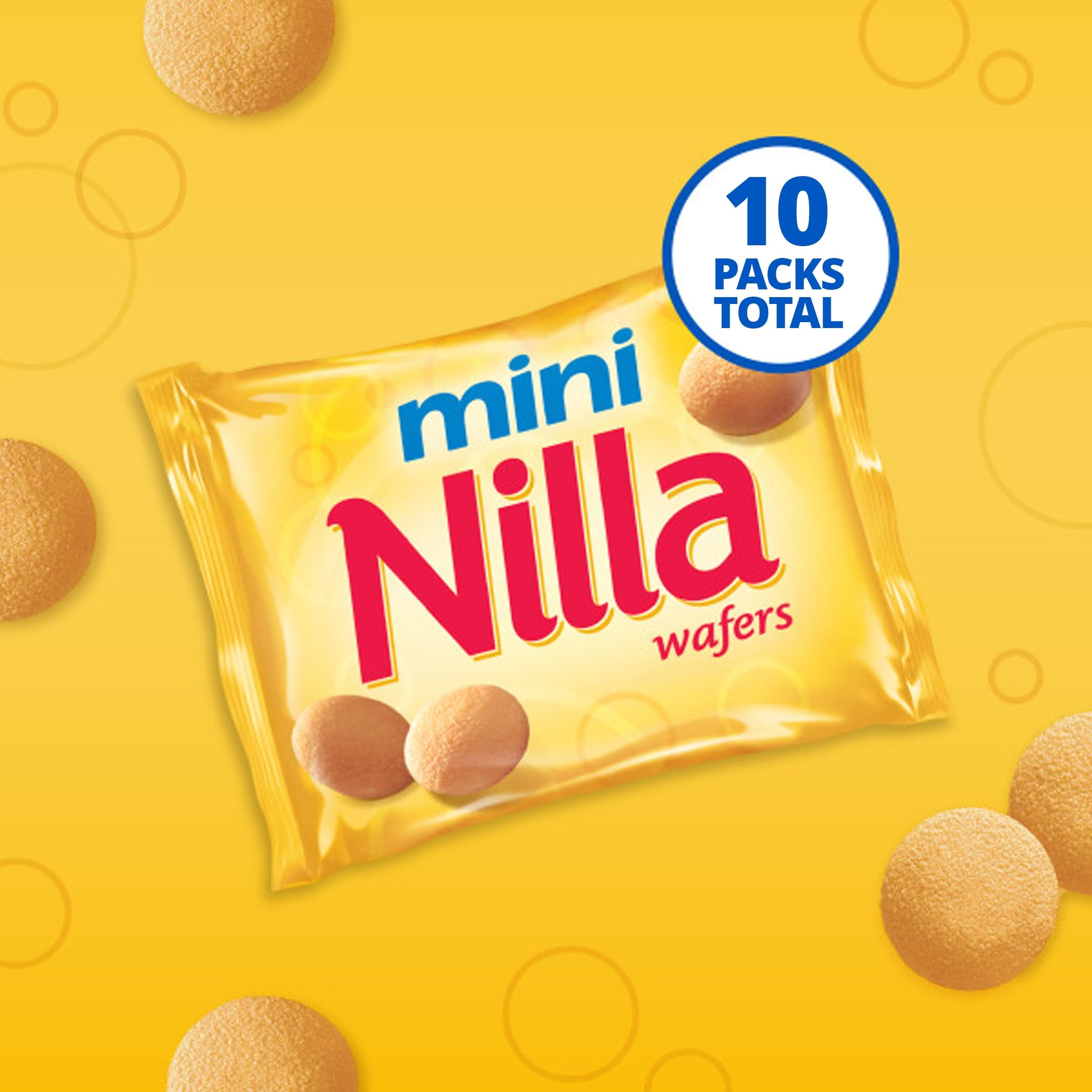 NILLA Wafers mini cookies in kid-friendly lunchbox snacks.