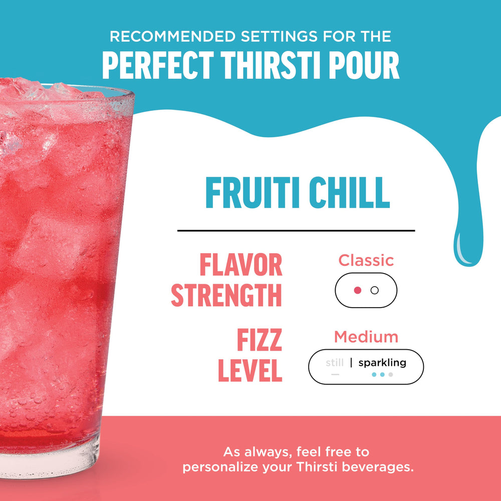 Ninja Thirsti Fruiti Chill Berry Burst bottle cap, reseal for later use.