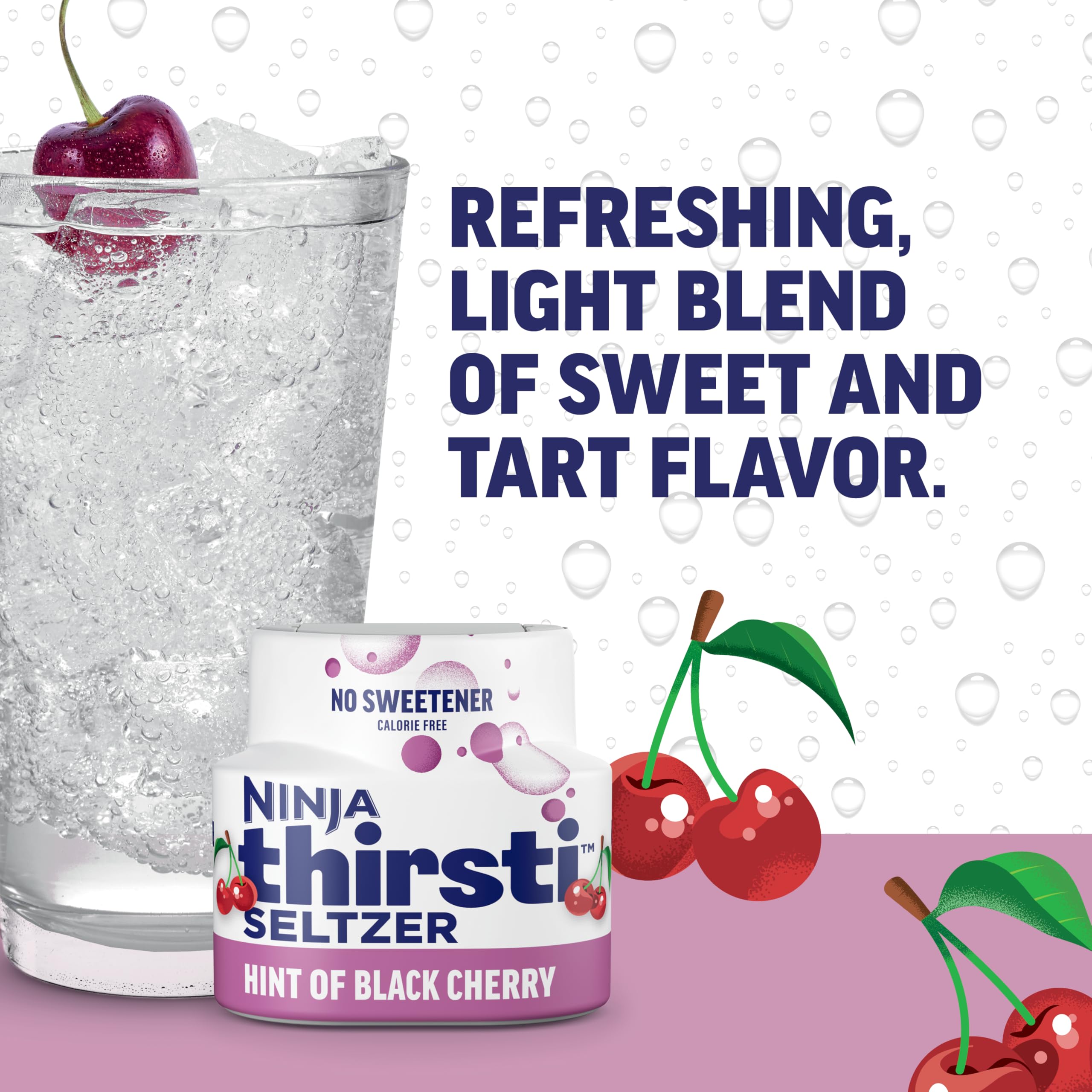 Ninja Thirsti Splash 3 pack packaging shown for convenient on the go hydration.