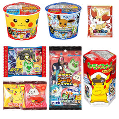 Ninjapo Poket Set E Pikachu cup noodles with cute topping for kids