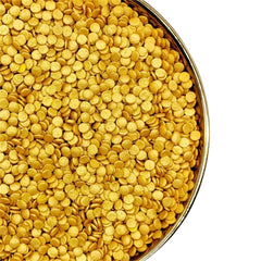 NIPEOR gold confetti sprinkles in a bottle for vibrant cake decorating