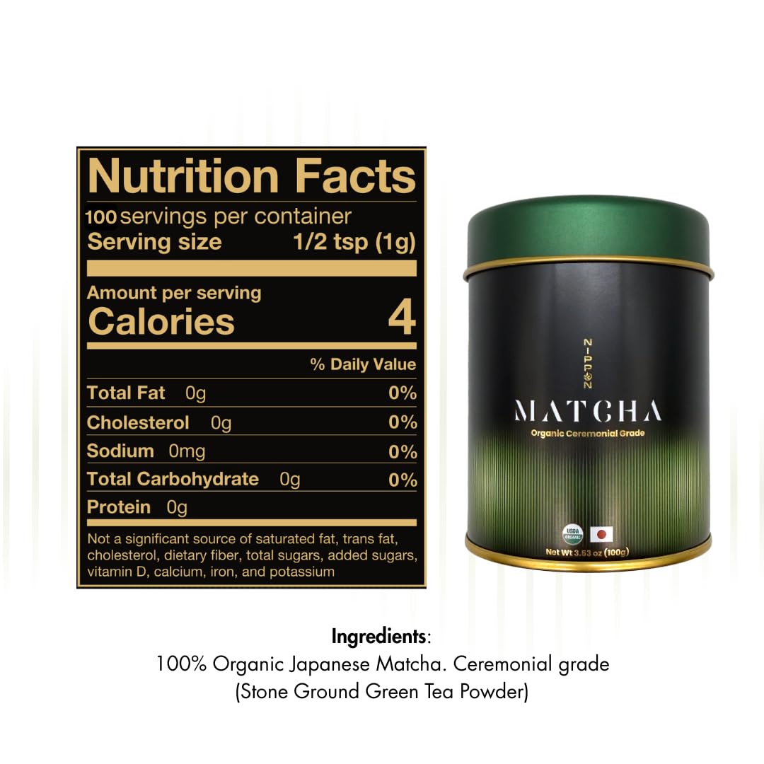 Nippon Matcha first-harvest Uji leaves highlighting premium, single-origin quality.