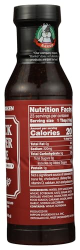 Nippon Shokken Black Pepper Sauce packaging on kitchen shelf