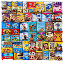 Niro gift basket of 40 individually wrapped cookies, ideal for sending a comforting care package.