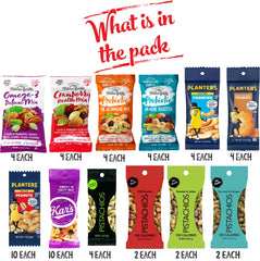 Niro nuts and trail mixes packaging highlights premium assortment for care packages.