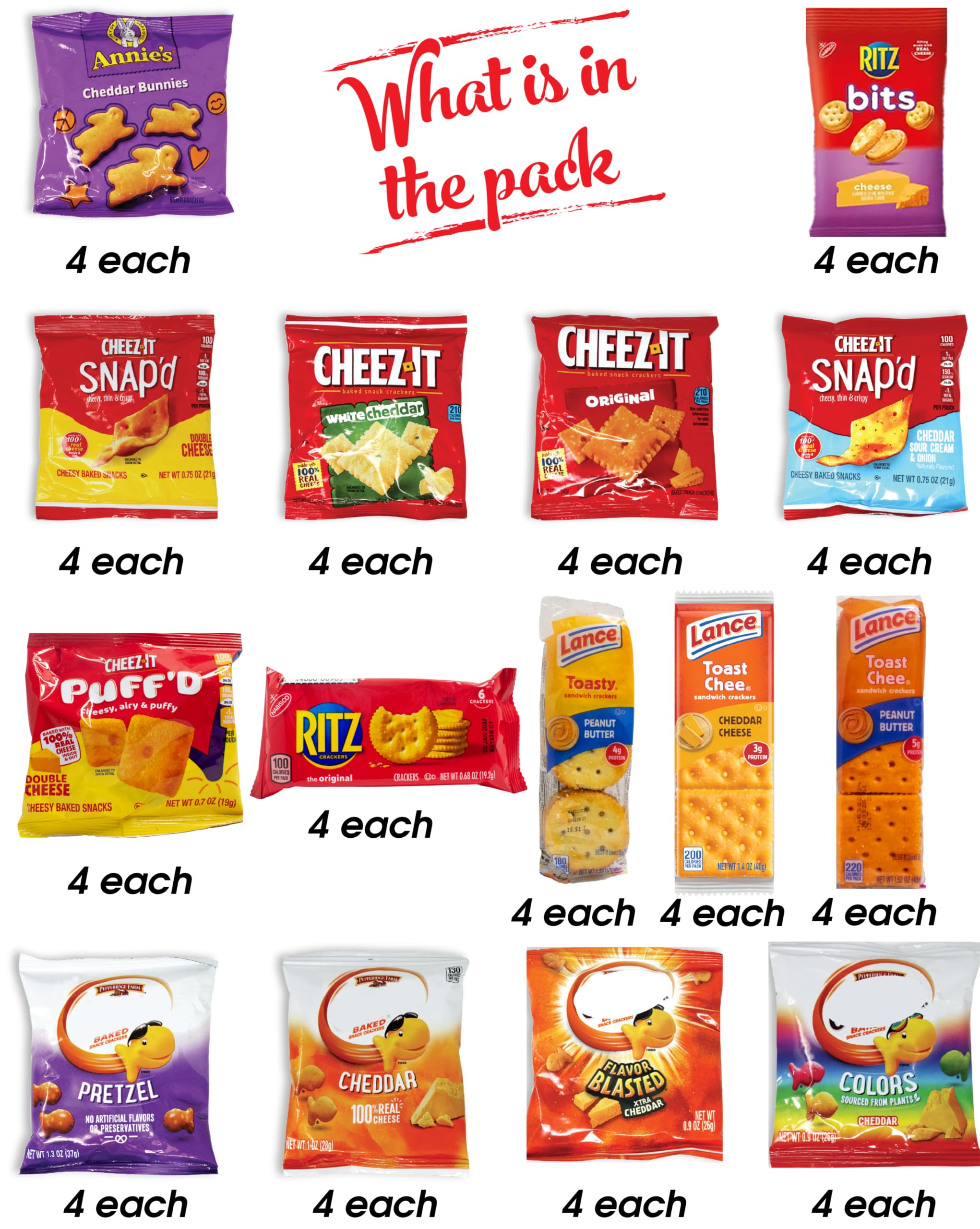 Niro snacks care package featuring 60 packs for easy gifting.