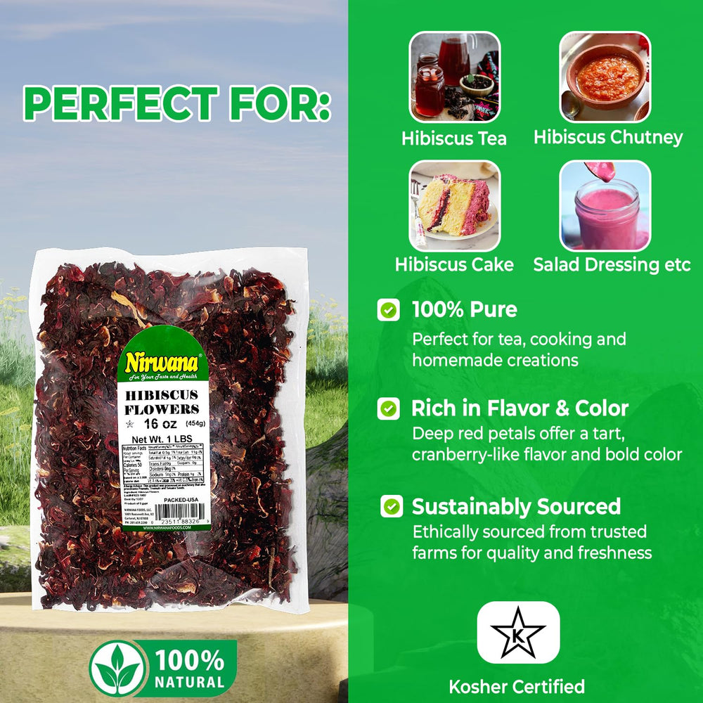 Nirwana hibiscus edible petals for culinary garnish and decorative desserts.