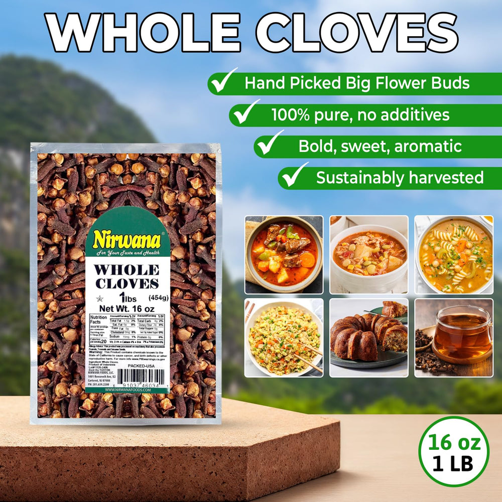 Nirwana spice pouch sealed preserves freshness and natural oils