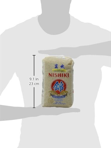 Nishiki brown rice suited for sushi with authentic texture