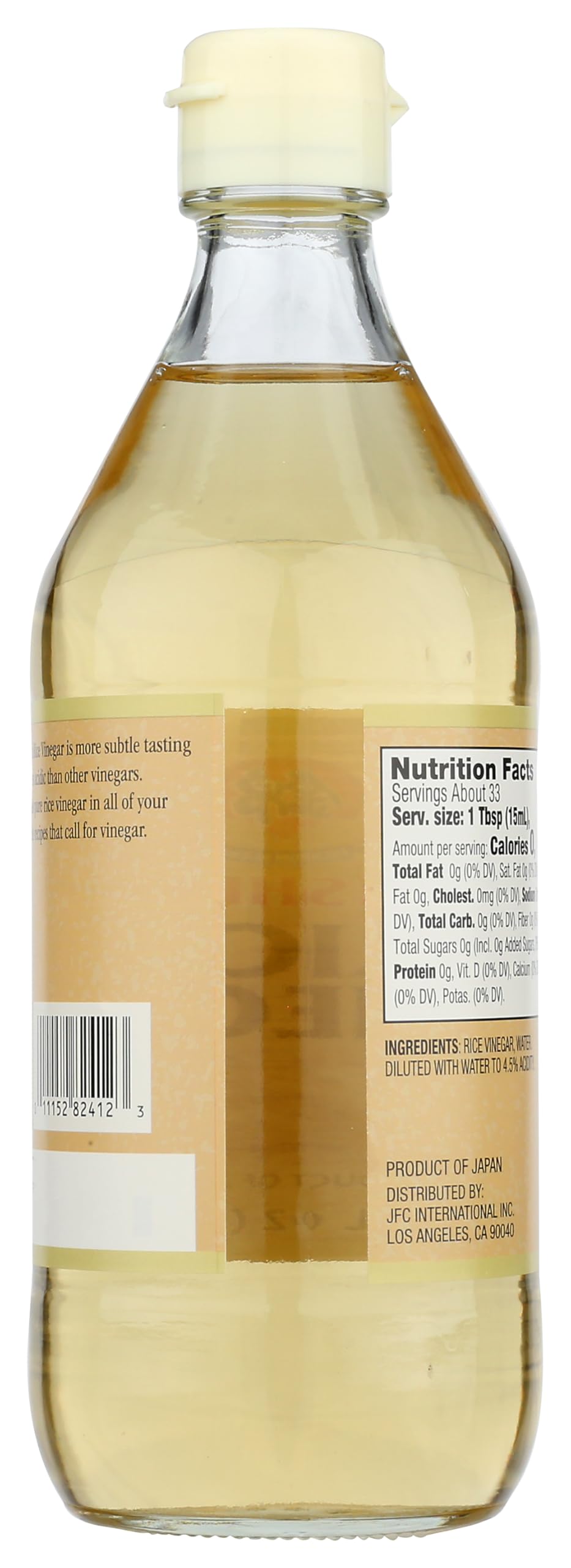 Nishiki Rice Vinegar great for sushi rice seasoning.