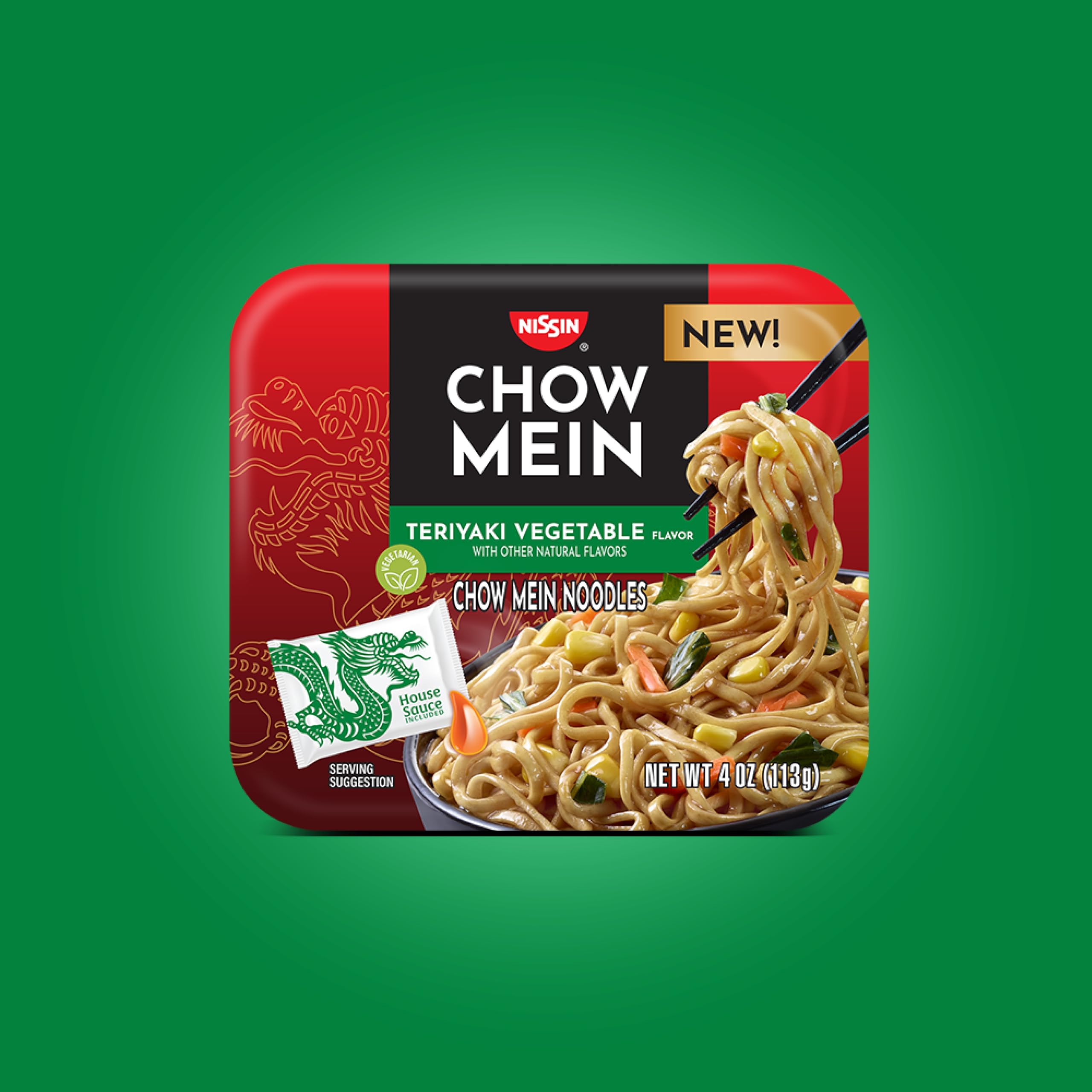 NISSIN Chow Mein restaurant-quality flavor at home
