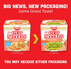 Nissin Cup Noodles microwave-activation cup ready in minutes
