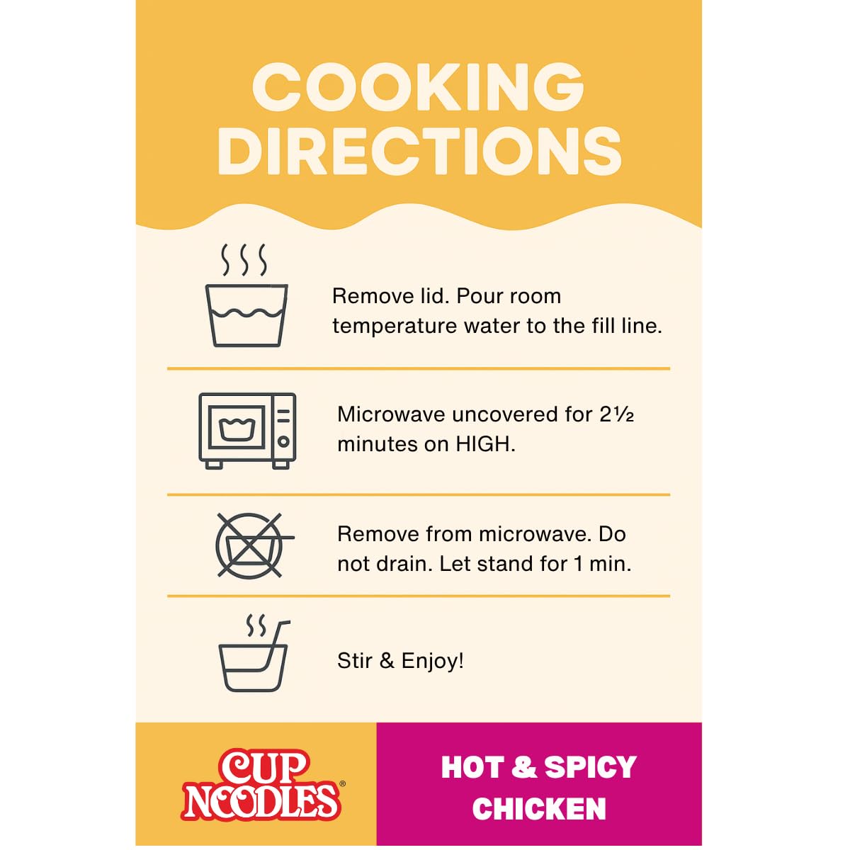 NISSIN Cup Noodles Protein on office desk for easy desk-side meal