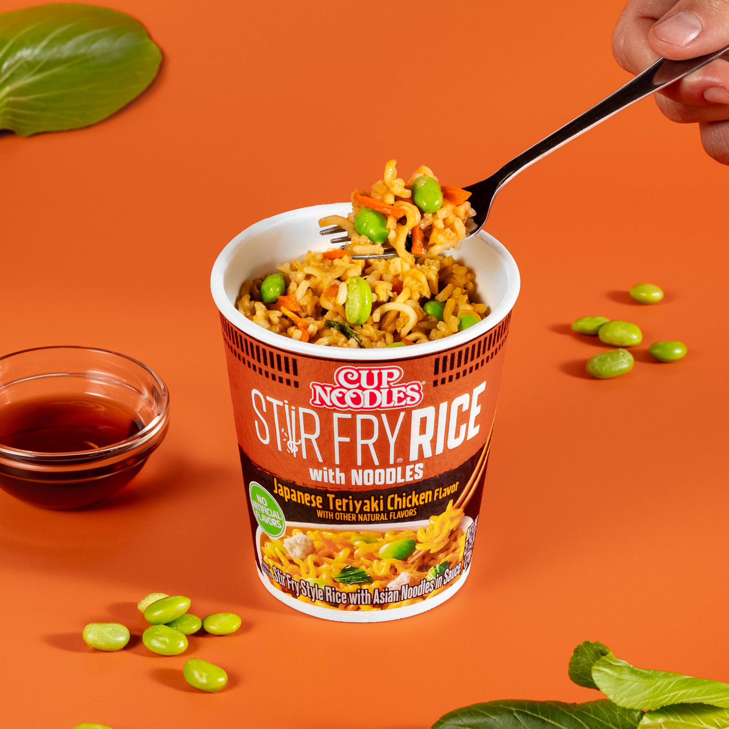 nissin microwave-ready cup ready in minutes for grab-and-go meals