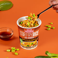 nissin microwave-ready cup ready in minutes for grab-and-go meals