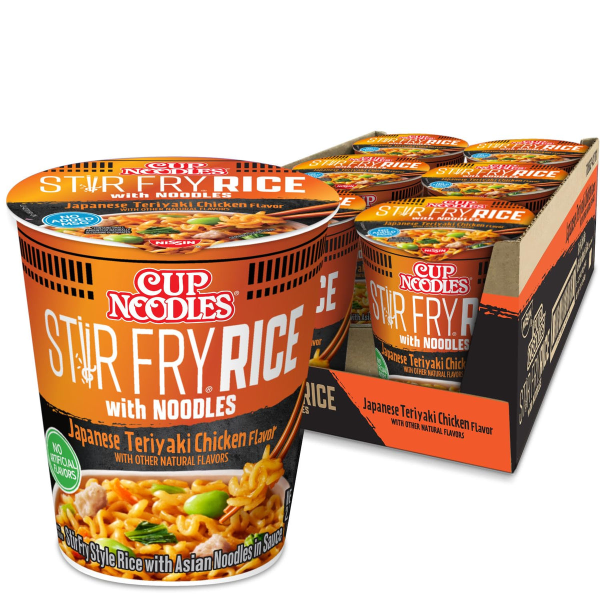 nissin cup noodles stir fry teriyaki chicken cup offers quick tasty dinner