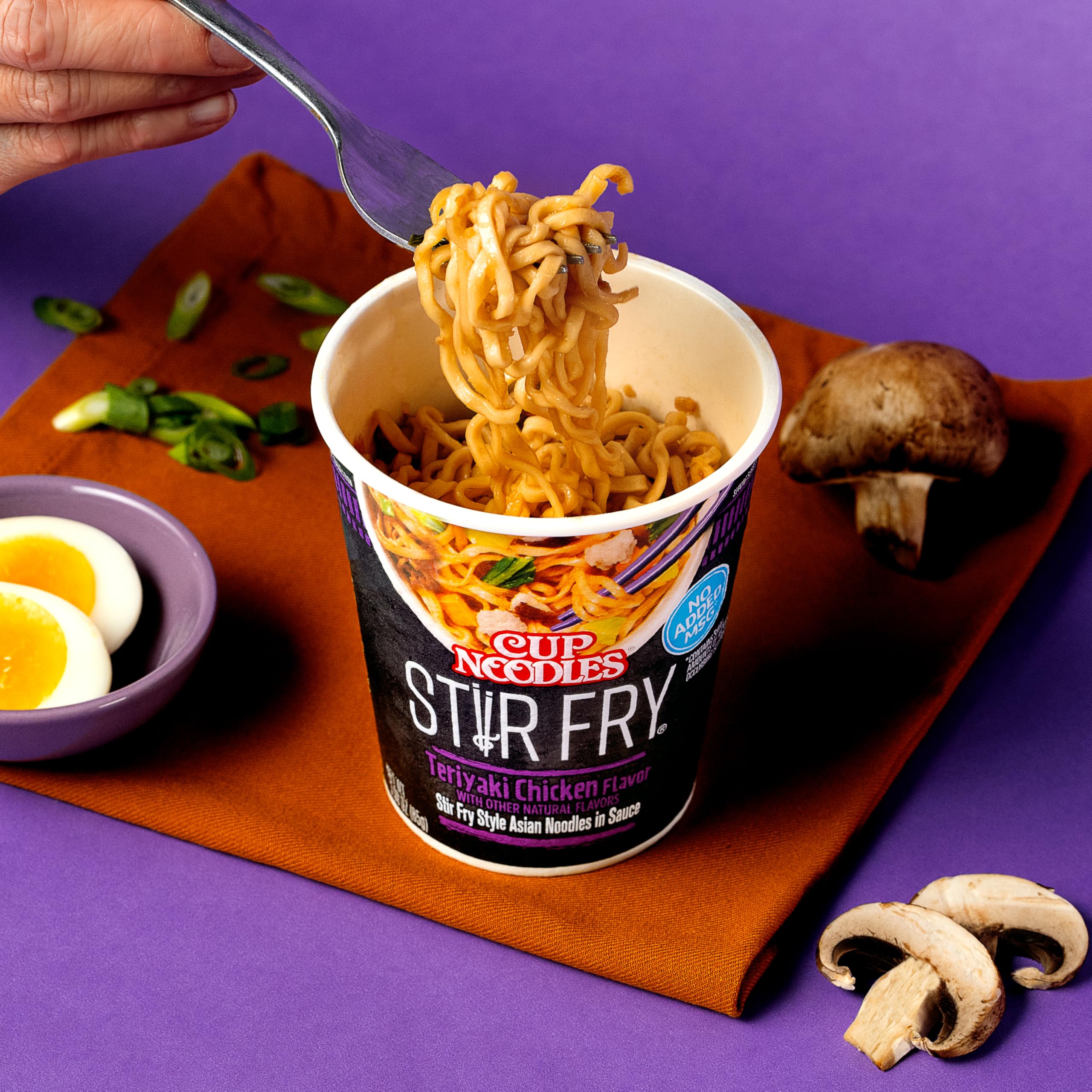 NISSIN Microwave-ready cup—easy, mess-free preparation in minutes.