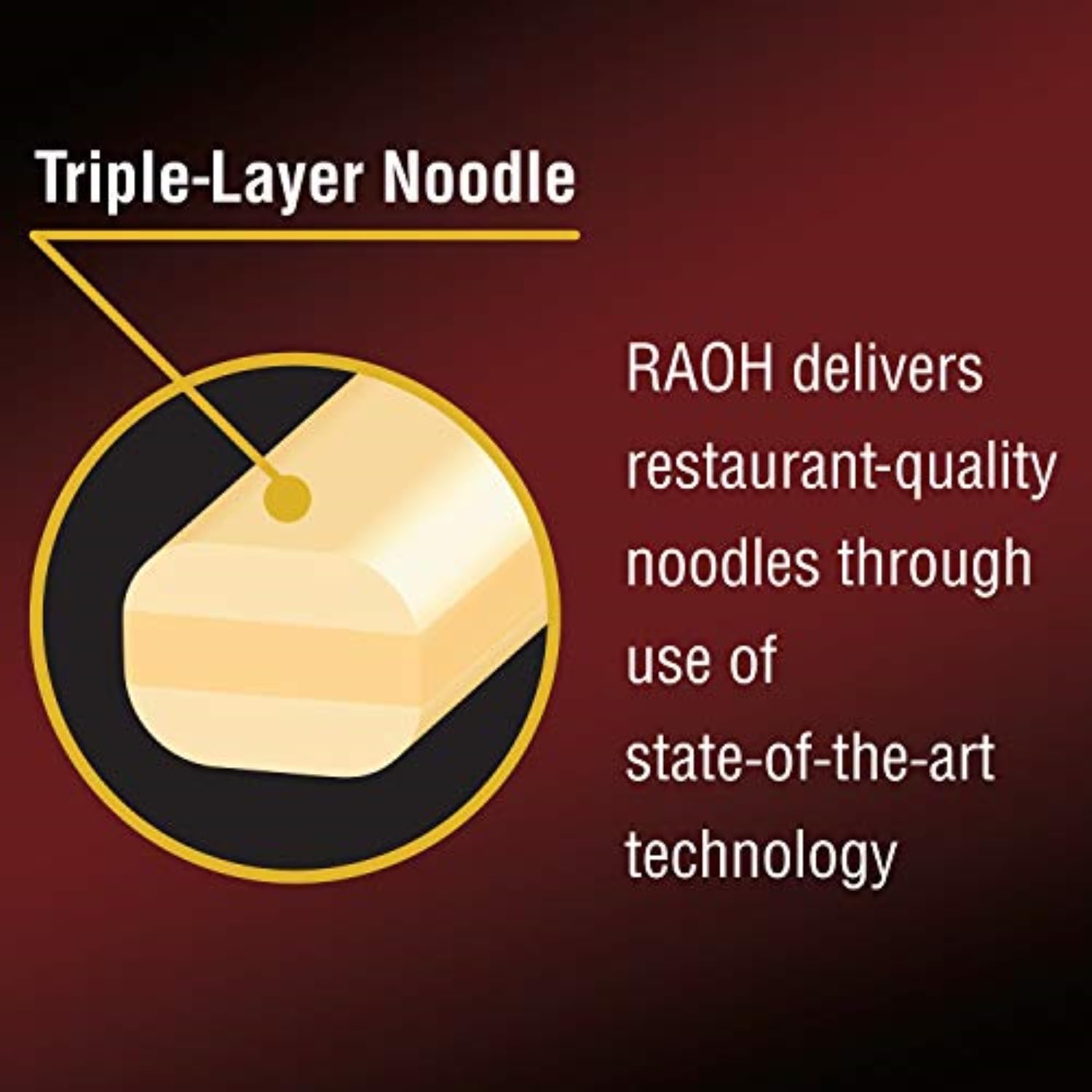 NISSIN RAOH quick-cook option under 4 minutes for a fast meal