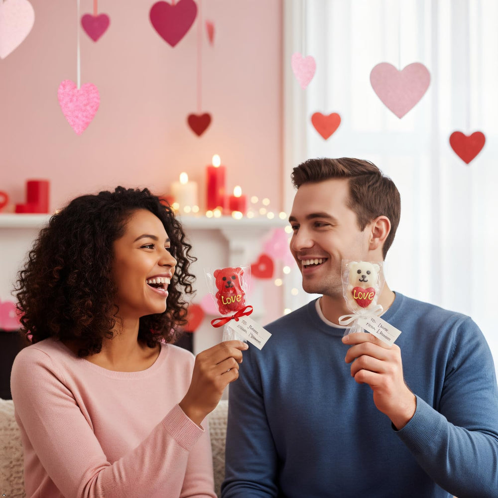 NLS Candy Co. Love Bear lollipops as party favors
