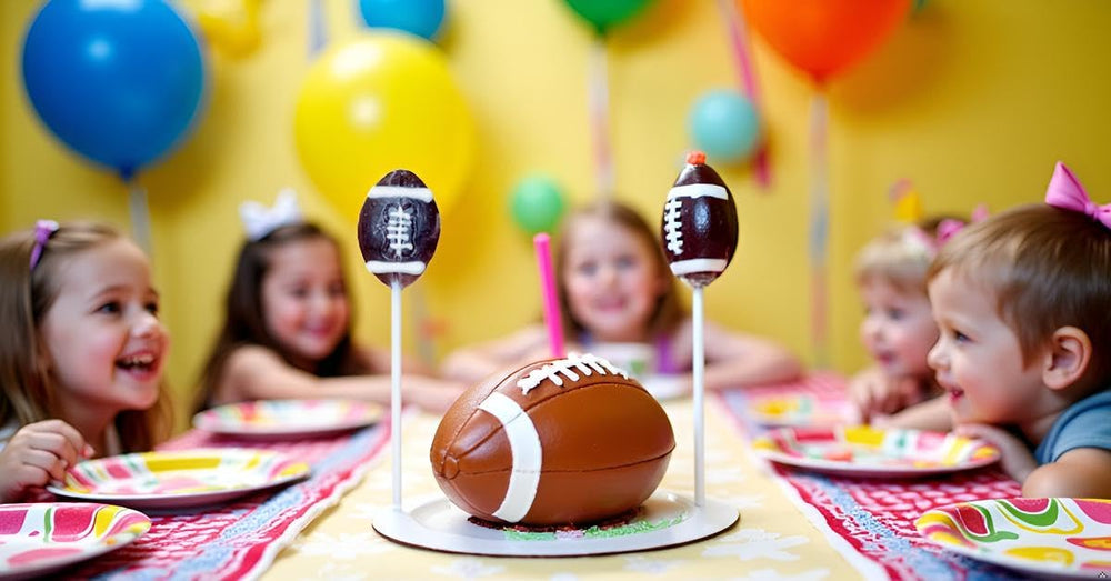 NLS Candy Co sports-themed candy supplies for football celebrations.