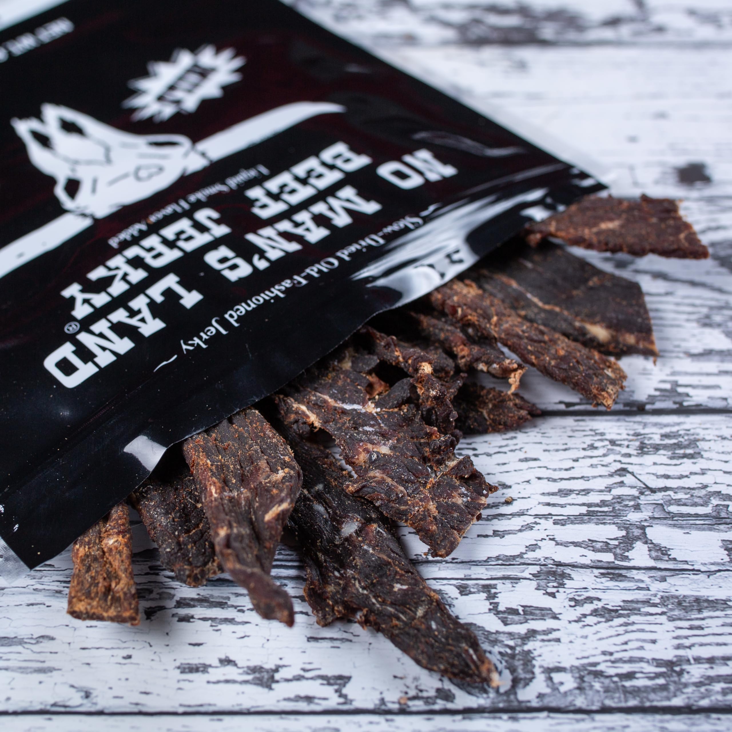 No Mans Land mild 6oz bag ready-to-eat convenient protein on hand