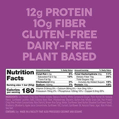 No Nuts! Blueberry & Vanilla bar as a family snack on a kitchen counter