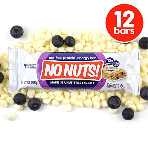 Plant protein power in No Nuts! Blueberry & Vanilla bar for after-school activity