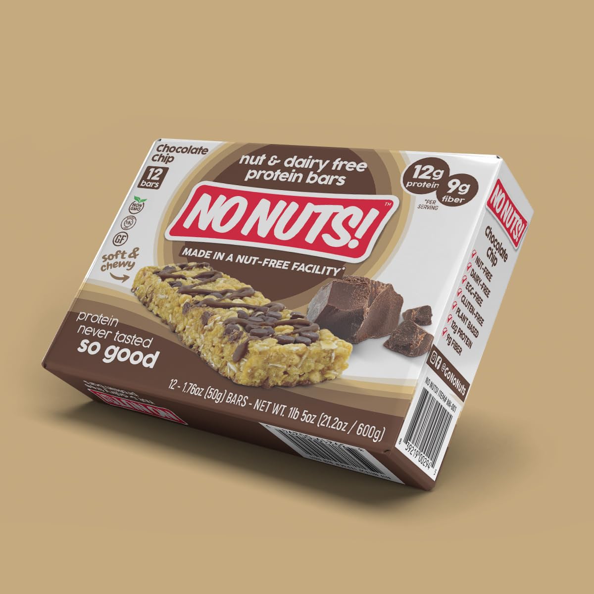 Nut-free facility image denoting allergen-conscious production.