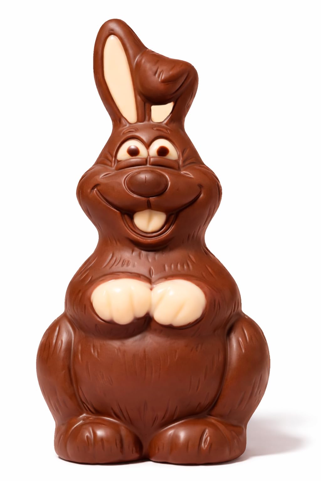 No Whey! Foods Noah 3D milkless hollow bunny ready for Easter display and gifting.