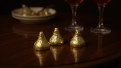 Valentine’s gift-ready box of No Whey! Foods chocolates, perfect for sharing.