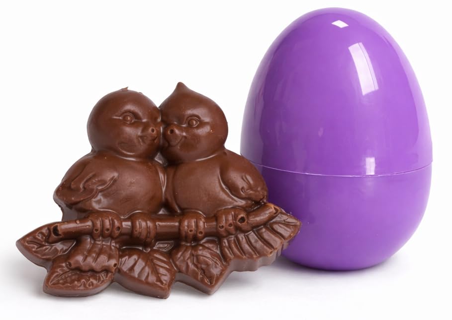No Whey! Milkless Surprise Eggs: vegan chocolate ideal for Easter baskets.