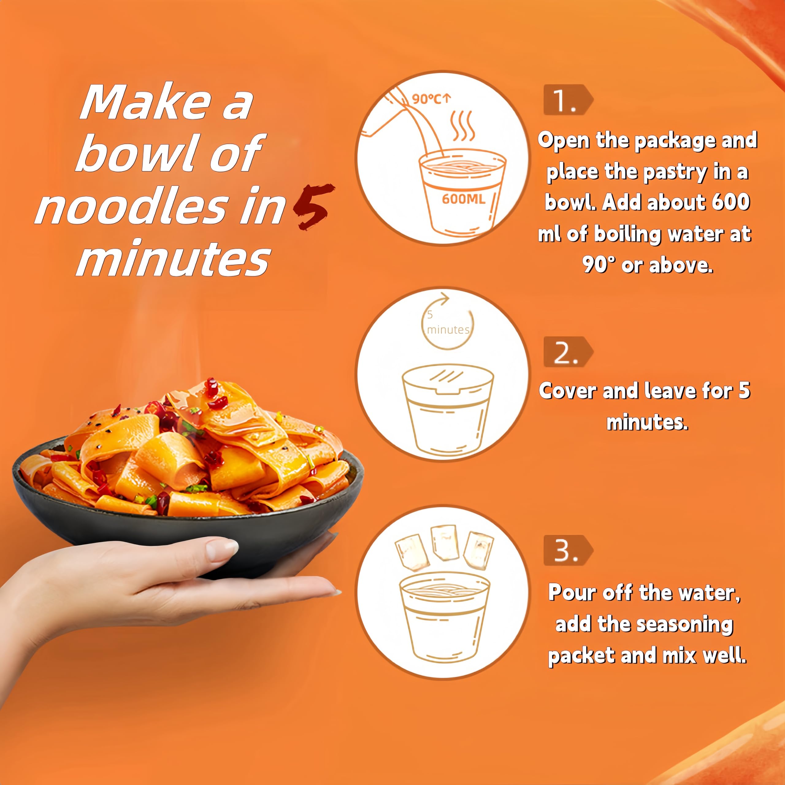 Noble Createaprototype noodles ready in minutes, perfect for fast lunches.