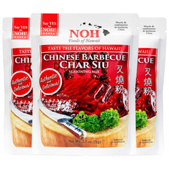 NOH Char Siu seasoning pack front view for authentic barbecue flavor