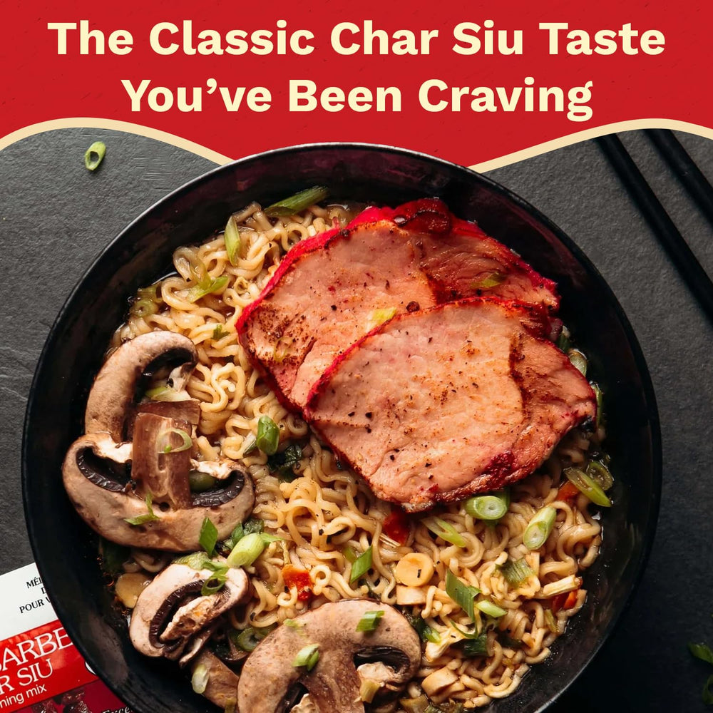 NOH Char Siu ready on grill or oven for authentic BBQ flavor.