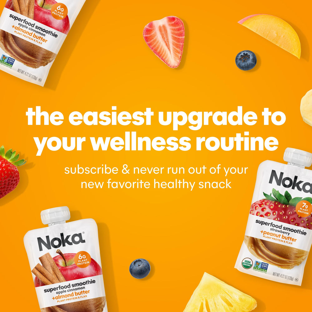 NOKA Allergen-free label emphasizes free-from major allergens.