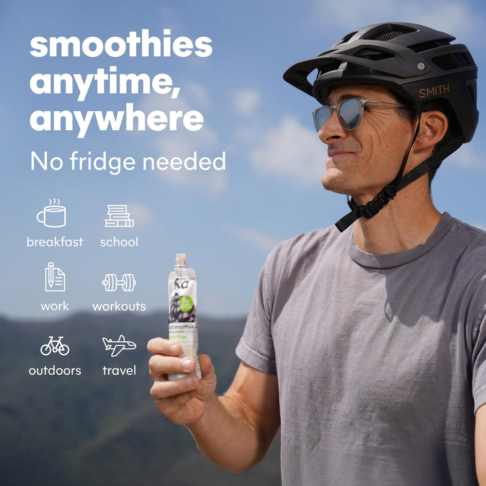 NOKA Re-sealable squeeze pouch design makes portion control easy.