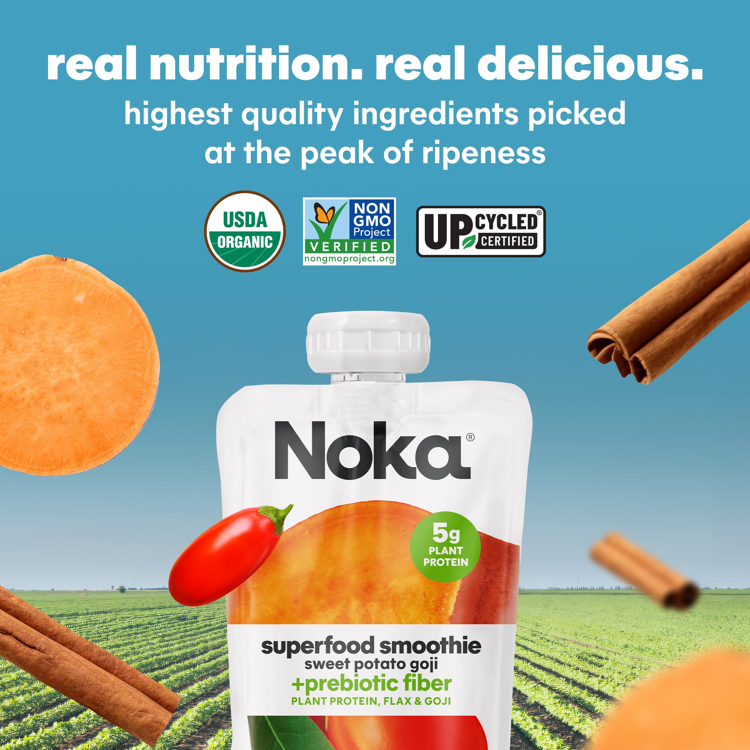 NOKA on-the-go breakfast option in kids' lunchbox.