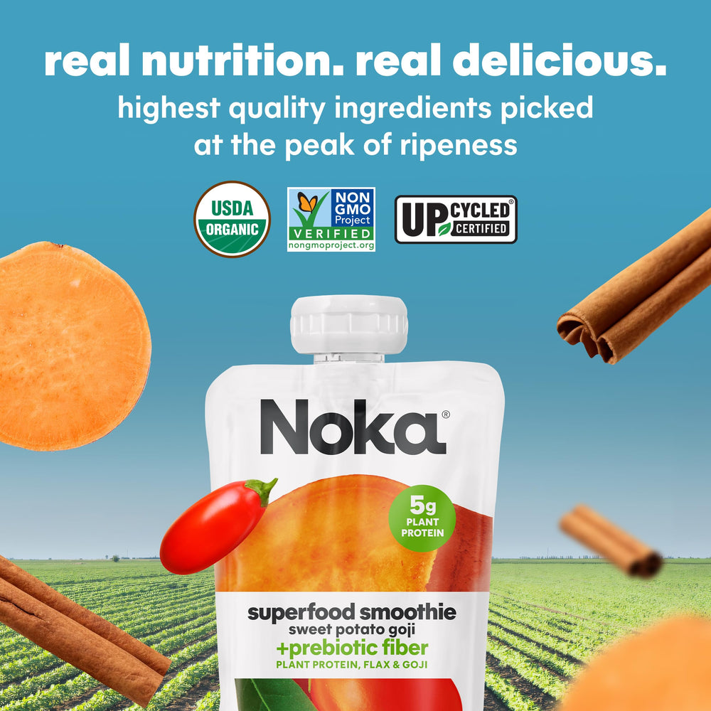 NOKA on-the-go breakfast option in kids' lunchbox.