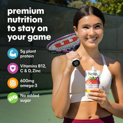 NOKA label shows vitamin blend with Vitamin C and zinc for daily nourishment.