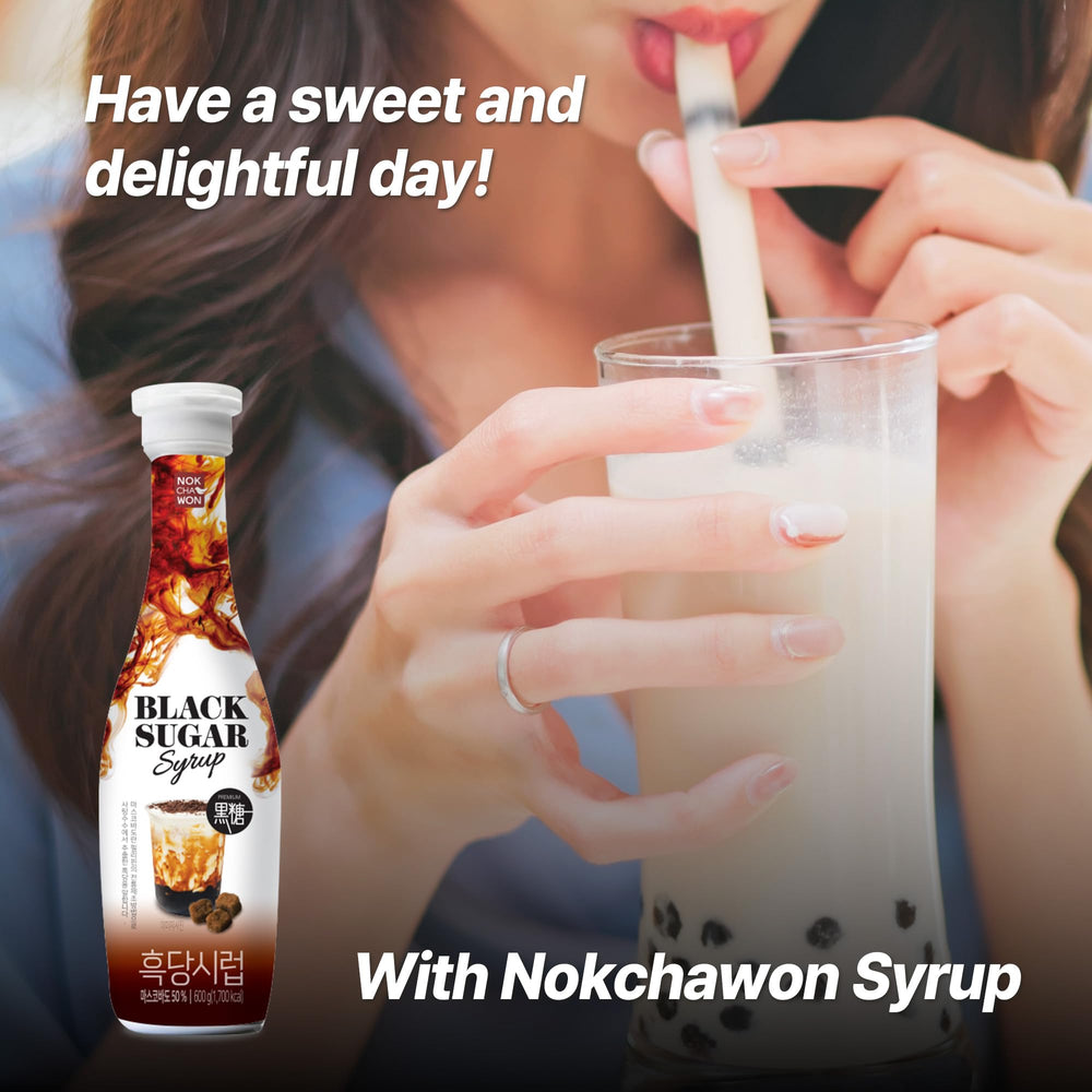 Nokchawon syrup dessert drizzle on ice cream for deeper flavor