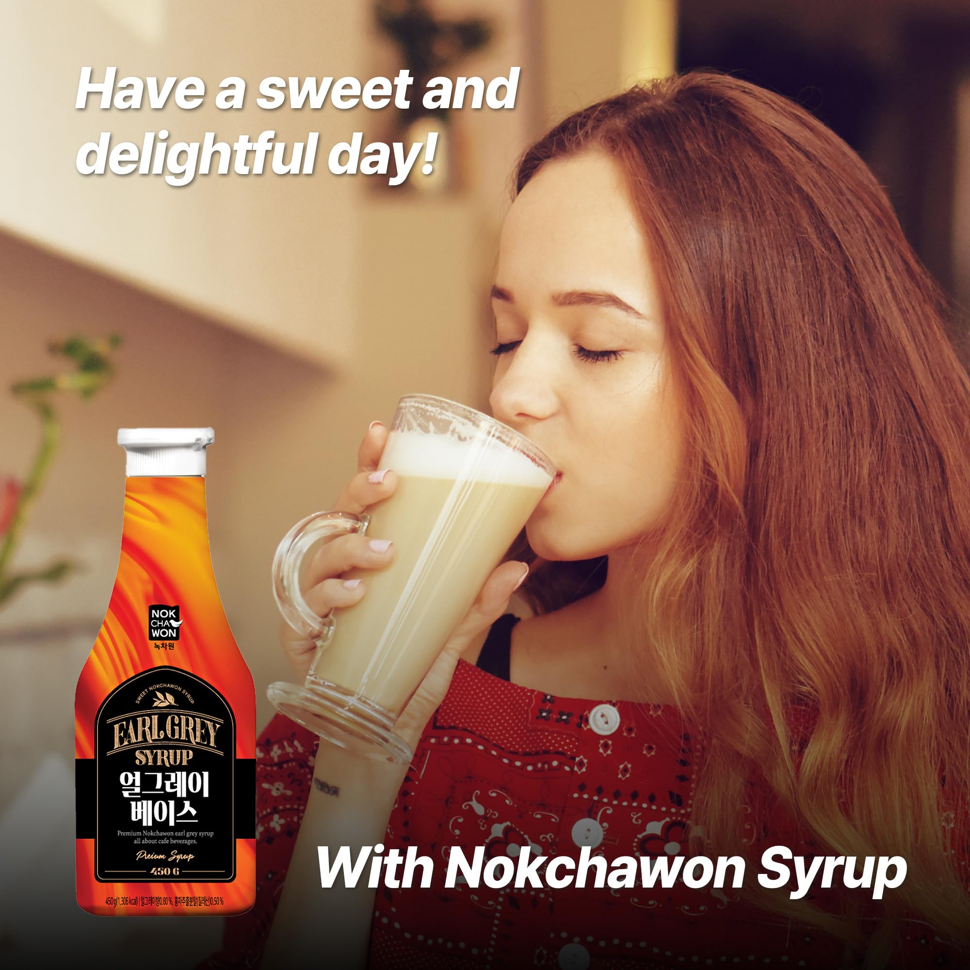 Nokchawon Syrup pantry bottle ready for everyday beverage creativity.