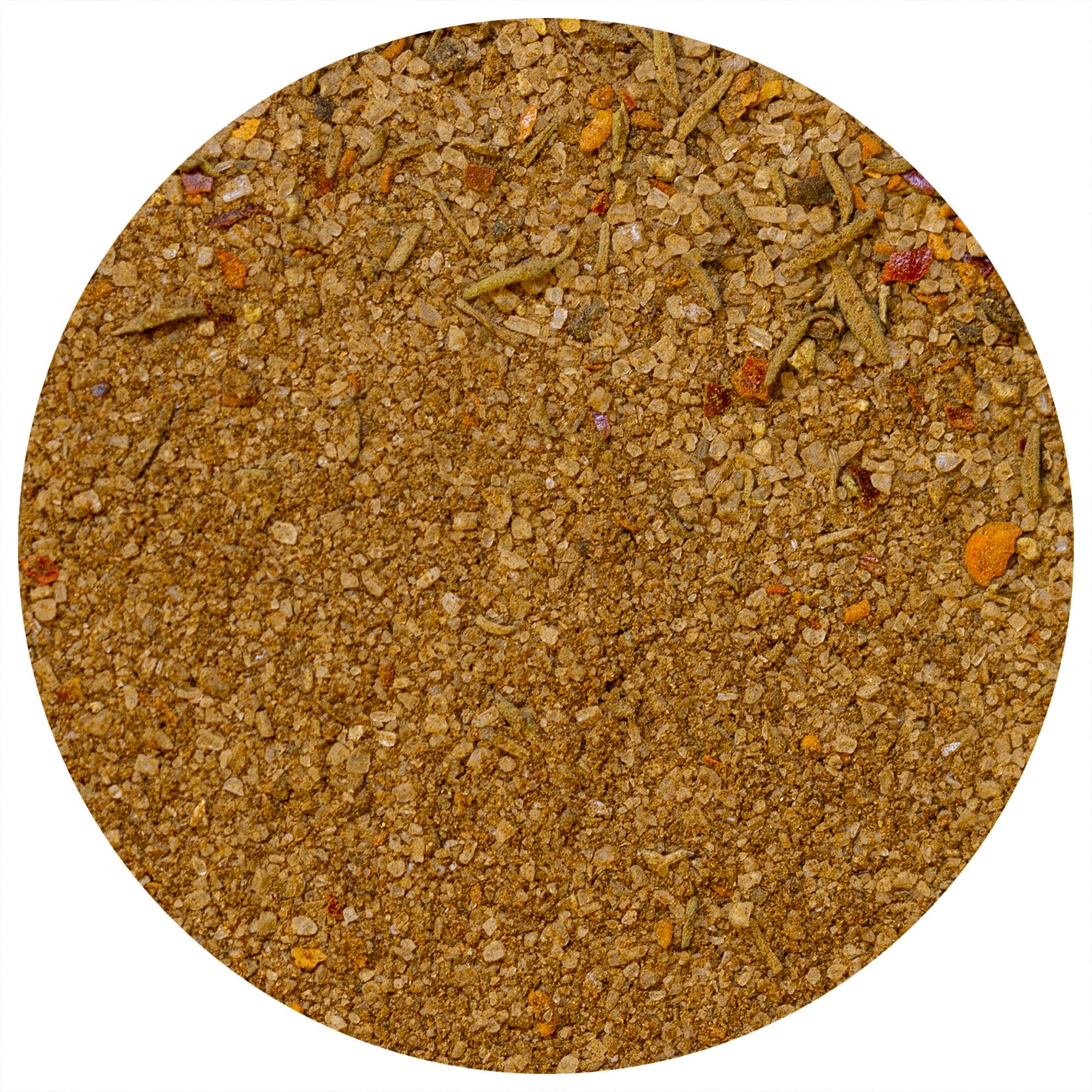 Nom Nom Paleo Magic Mushroom Seasoning Powder on a kitchen counter ready for flavor
