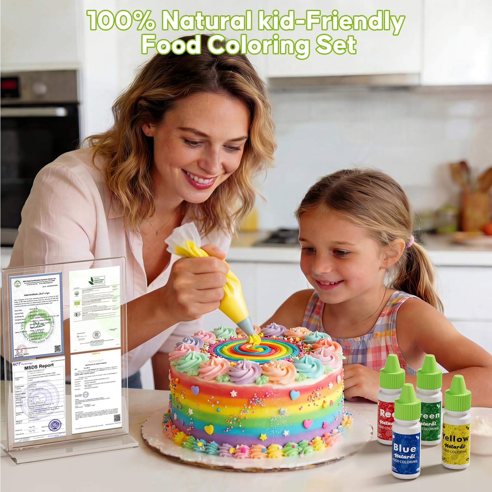 Nomeca natural color for fondant and icing; versatile color for holidays and DIY crafts