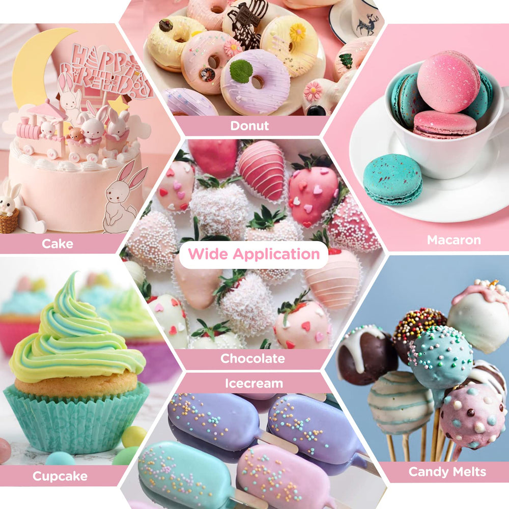 Nomeca pink meringue coloring delivers stable color without flavor