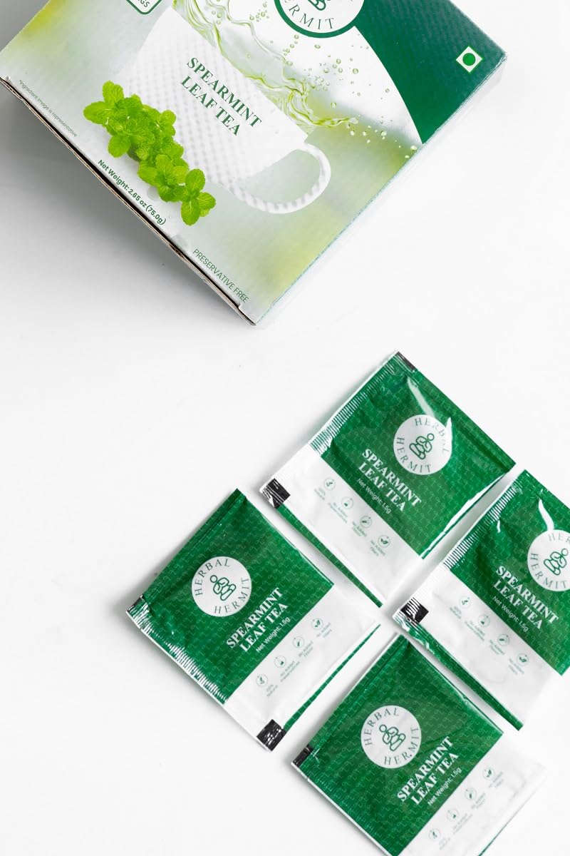 Non-GMO ingredients ensure clean plant-based Herbal Hermit tea.